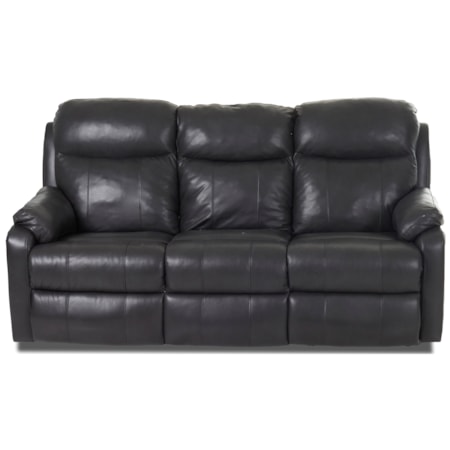 Power Reclining Sofa w/ Pwr Head & Lumbar
