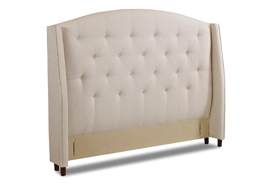 Upholstered Beds and Headboards Queen Size Headboard by Klaussner at Sheely's Furniture & Appliance