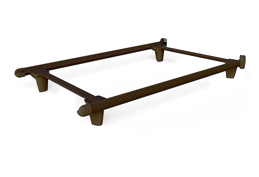 Embrace emBrace Twin/TXL Bed Frame - Brown by Knickerbocker at HomeWorld Furniture