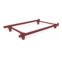 Twin/TXL Bed Frame - Red