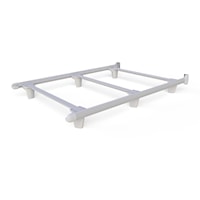 Full Bed Frame - White