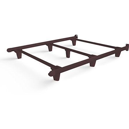 emBrace Queen Bed Frame-Brown