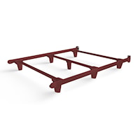 Queen Bed Frame - Red