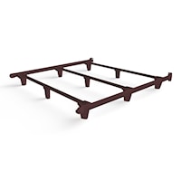 California King Bed Frame - Brown