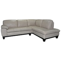 Two Piece Sectional Sofa with RAF Chaise