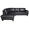 Kuka Home 1263 2 Pc Sectional Sofa w/ LAF Chaise