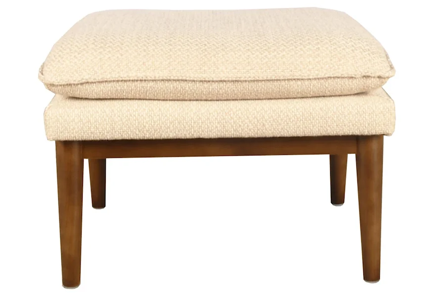 Accent Ottomans Mid-Century Ottoman by Maric Furniture at Bennett's Furniture and Mattresses