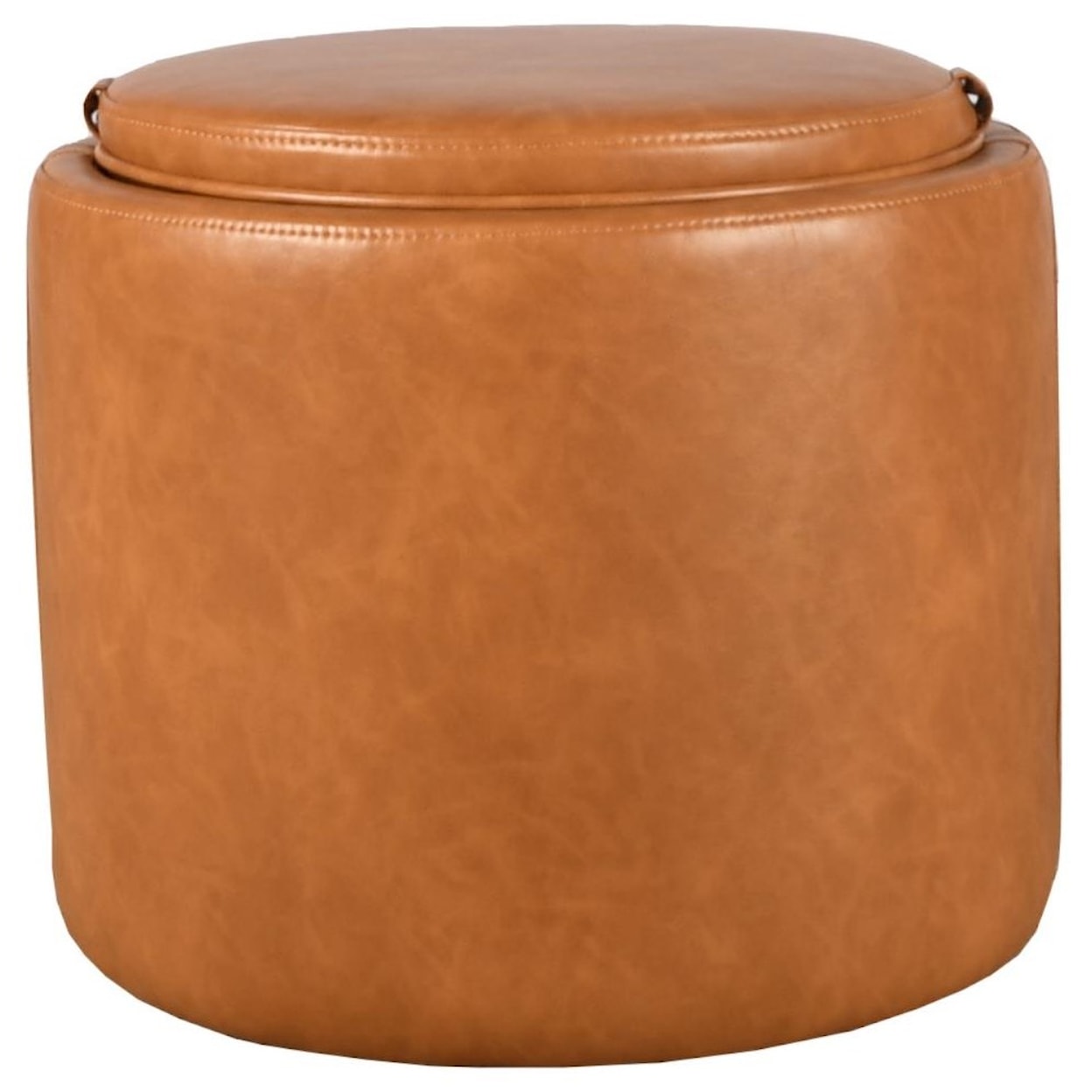 Maric Furniture Accent Ottomans Faux Leather Ottoman