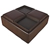 Maric Furniture Accent Ottomans Leather Ottoman