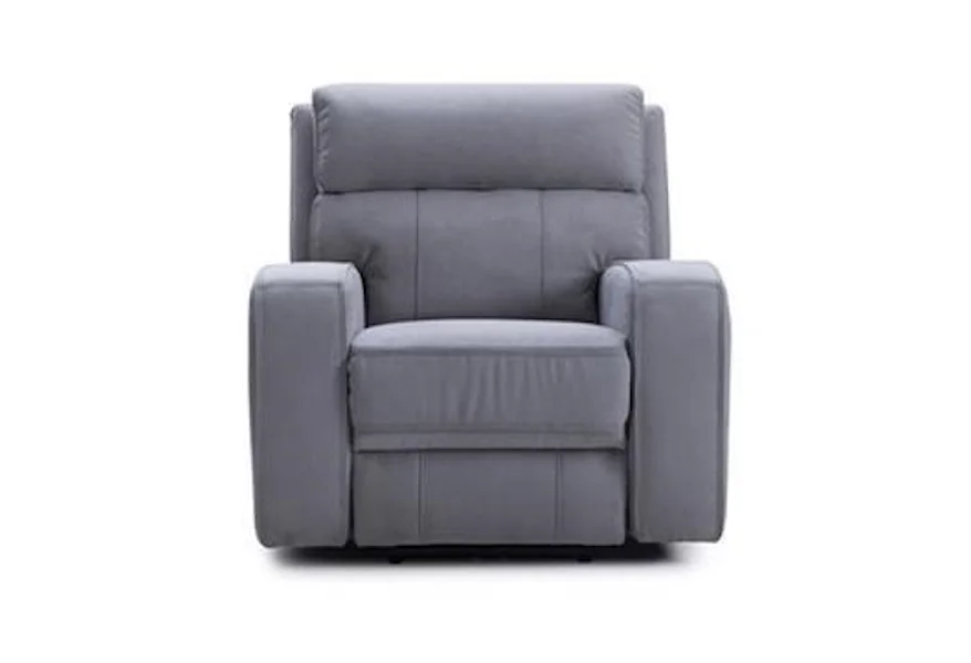 KM132 Power Recliner w/ Pwr Headrest by Kuka Home at Beck's Furniture