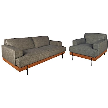 Industrial Sofa and Chair