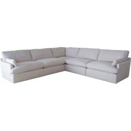 Sectional with Loose Cushions