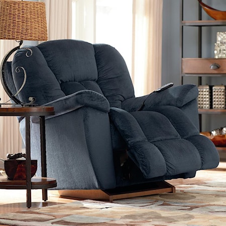 Power Rocking Recliner w/ Headrest, Lumbar & USB Port