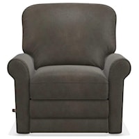 Transitional Swivel Recliner