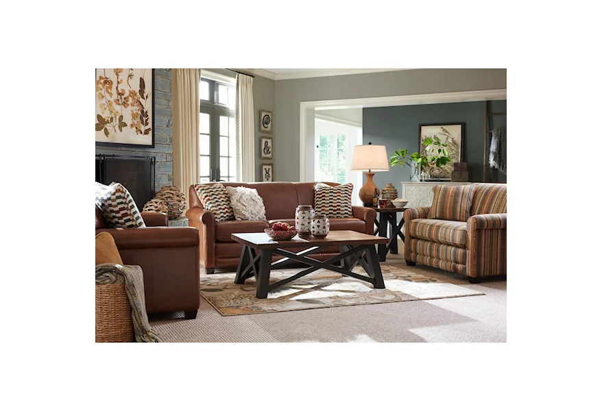 Amanda Living Room Group by La-Z-Boy at Novello Home Furnishings