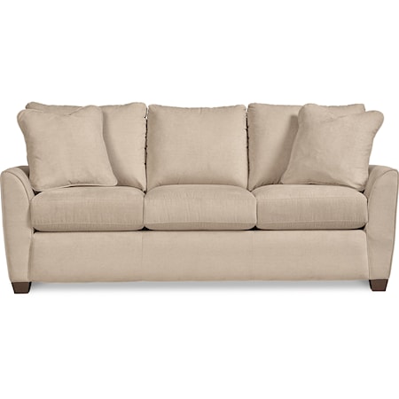 Casual Supreme Comfort Queen Sleeper Sofa with Premier ComfortCore Cushions