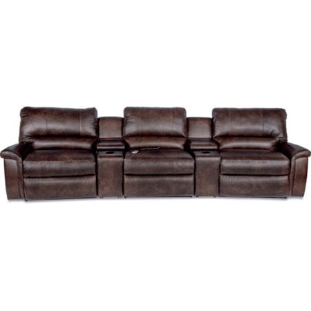 5 Pc Power Reclining Home Theather Group