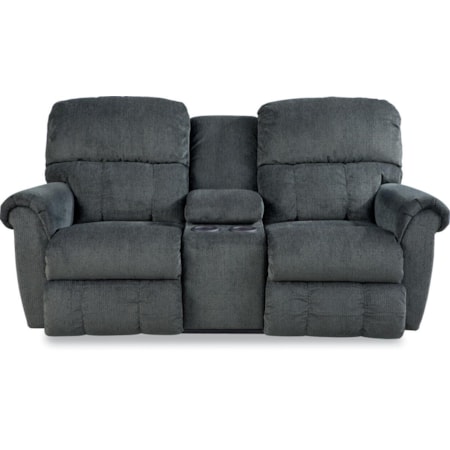 Power Dual Recline Console Loveseat