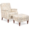 La-Z-Boy Cambridge Press Back Recliner & Ottoman