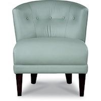 Nolita Accent Chair with Tapered Wood Legs