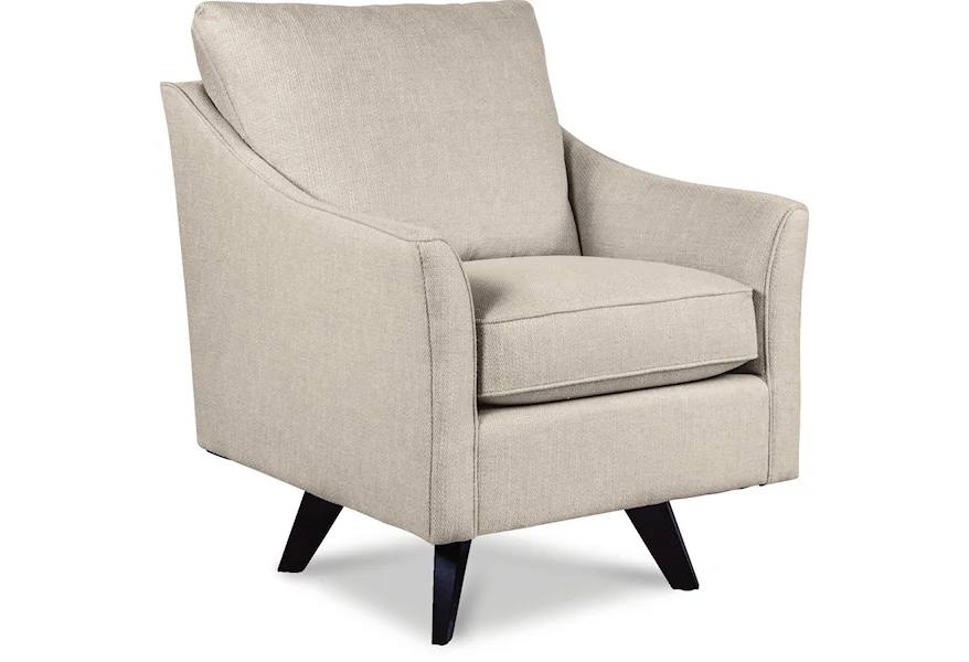 Chairs Reegan Swivel Occasional Chair by La-Z-Boy at Conlin's Furniture