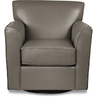 Allegra Swivel Glider with Flared Arms