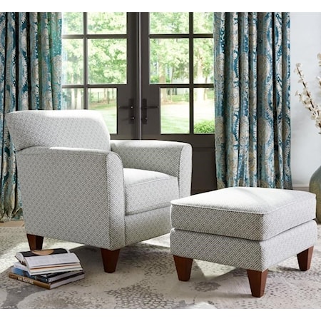 Allegra Chair & Ottoman