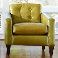 Jazz Accent Chair with Button-Tufting