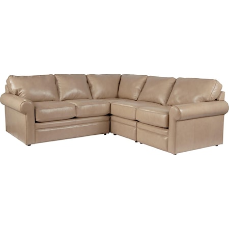 4 Pc Corner Sectional Sofa