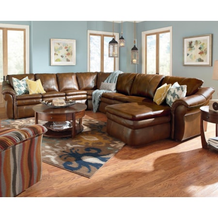 5 Piece Power Reclining Sectional Sofa