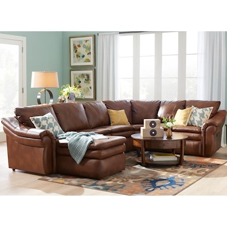 Sectional Sofa with RAS Chaise