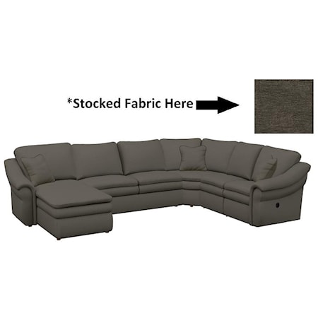 4PC Power Reclining Sectional