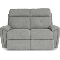 Contemporary Reclining Loveseat