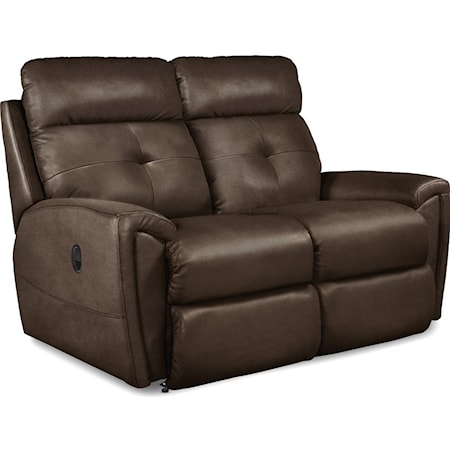 Power Reclining Loveseat w/ Headrest 