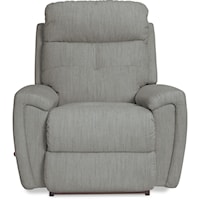 Contemporary Power  Rocker Recliner with USB Charging Port