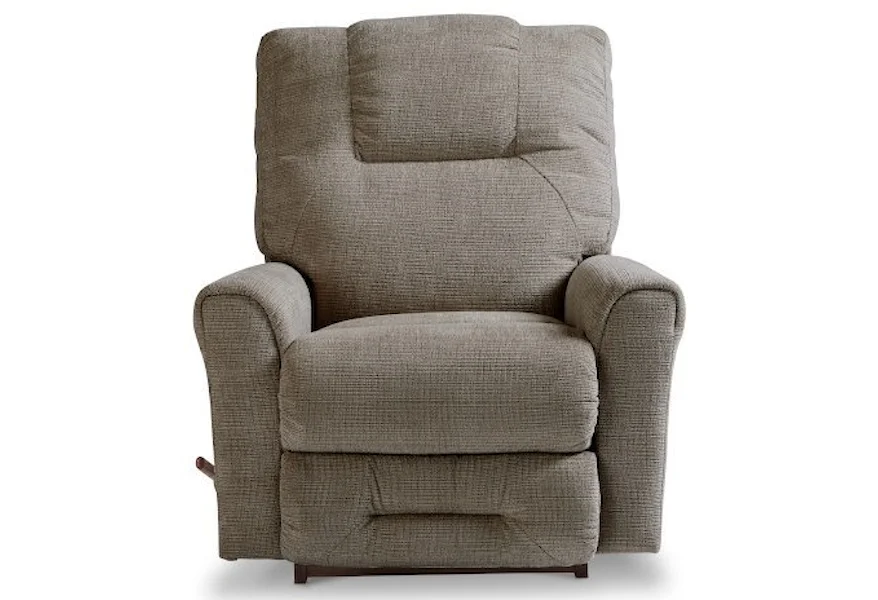 Easton Sable Rocking Recliner by La-Z-Boy at Conlin's Furniture