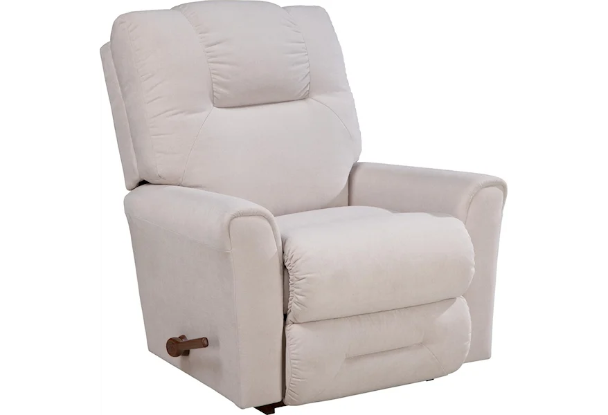 Easton Sable Rocking Recliner by La-Z-Boy at Conlin's Furniture
