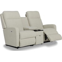 Power Wall Reclining Loveseat with Power Headrest & Console