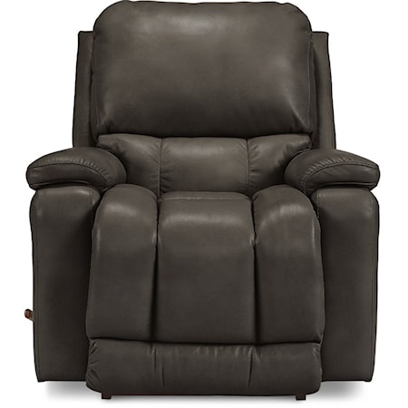 Casual Rocking Recliner with Bucket Seat