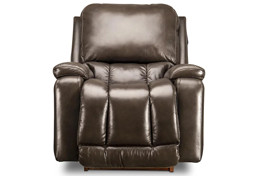 Greyson Greyson Leather Match Power Recliner by La-Z-Boy at Morris Home