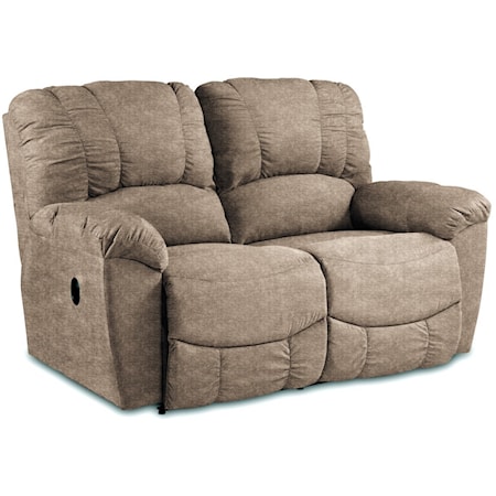 Casual Power Reclining Loveseat with USB Ports