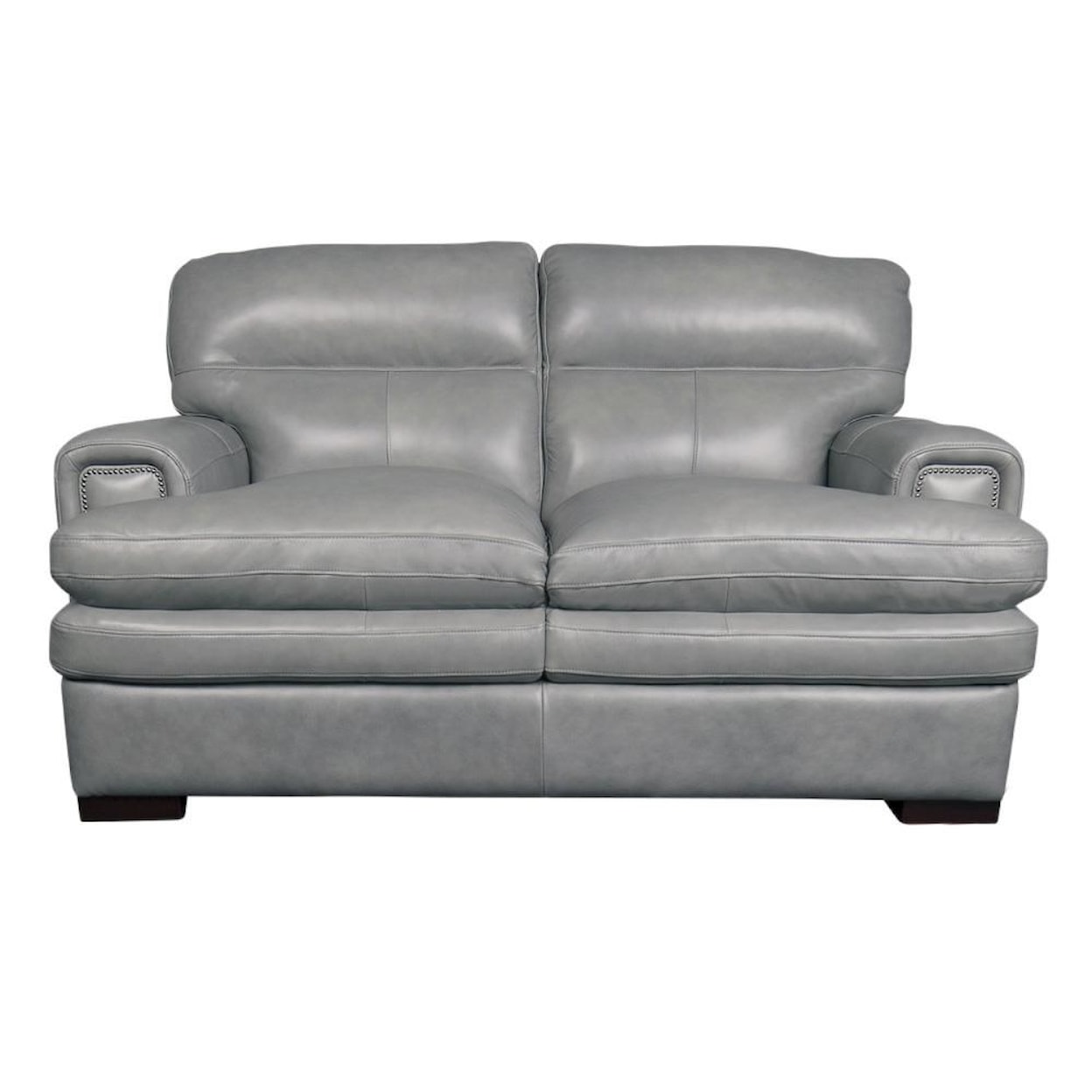 La-Z-Boy Jake Jake Top Grain Leather Split Loveseat