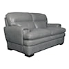 La-Z-Boy Jake Jake Top Grain Leather Split Loveseat