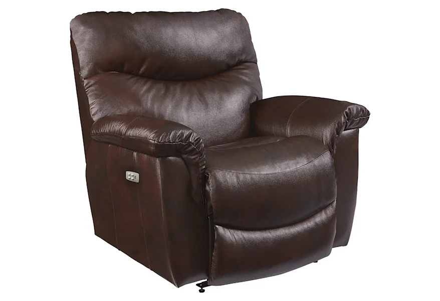 James Power Reclining Chair and a Half w/ Headrest by La-Z-Boy at Sparks HomeStore