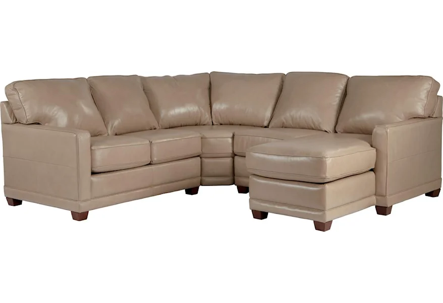 Kennedy Transitional Sectional Sofa by La-Z-Boy at SuperStore