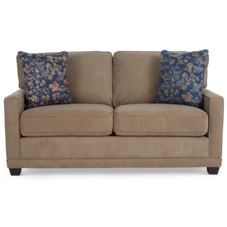 Transitional Apartment-Size Sofa