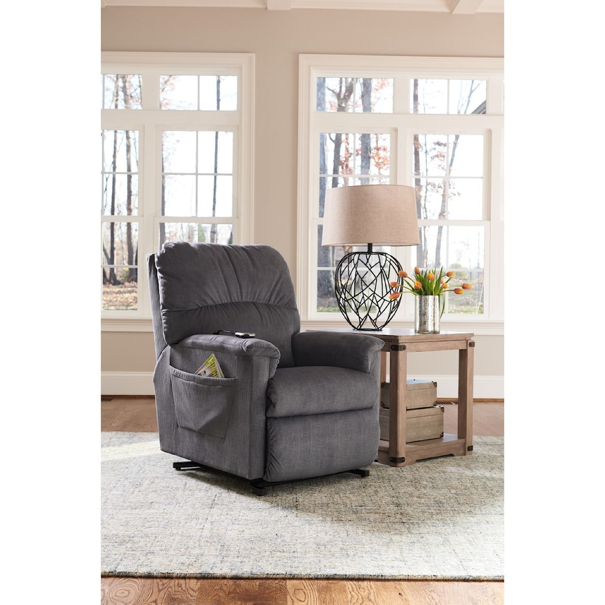 La-Z-Boy Margaret Bronze Power Lift Recliner