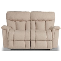 Casual Power Wall Saver Reclining Loveseat w/ Headrests & USB Ports