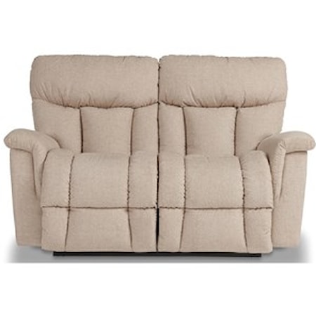 Power Reclining Loveseat w/ Headrest &amp; Lumba