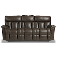 Casual Reclining Wall Saver Sofa